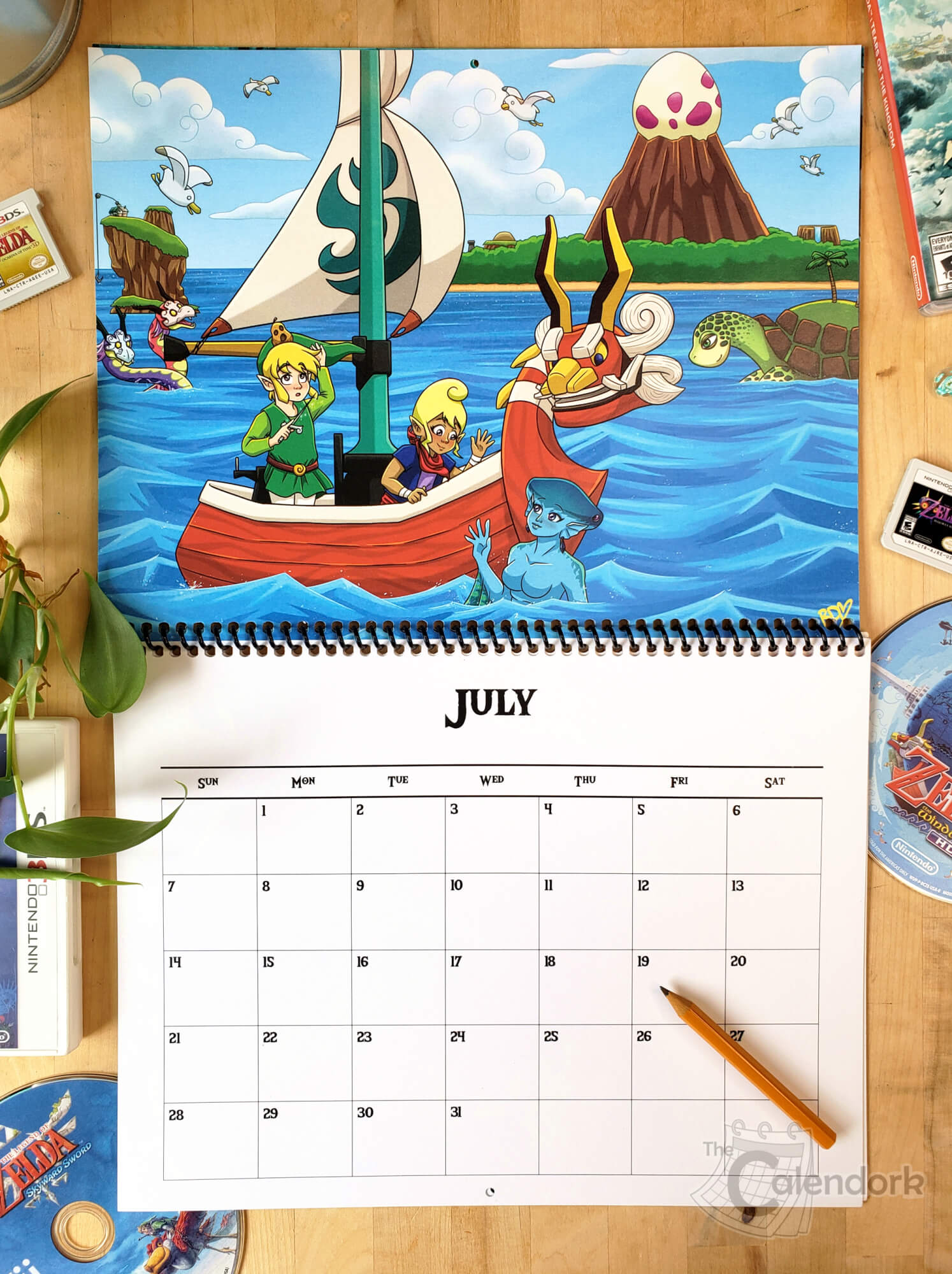 The Legend of Zelda - Wall Calendars 2022