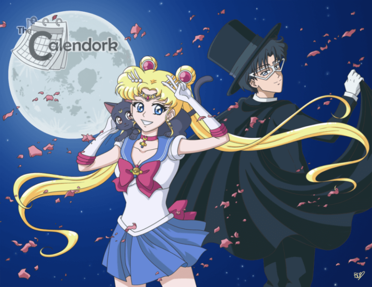 Sailor Moon Wall Calendar – The Calendork