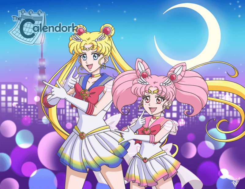Sailor Moon Wall Calendar The Calendork