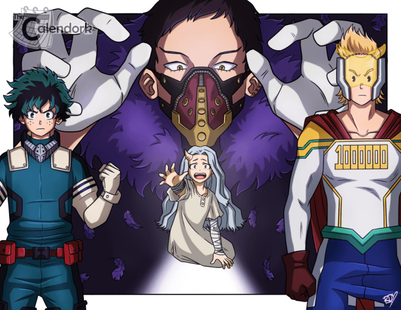 My Hero Academia Fantasy AU Print – The Calendork