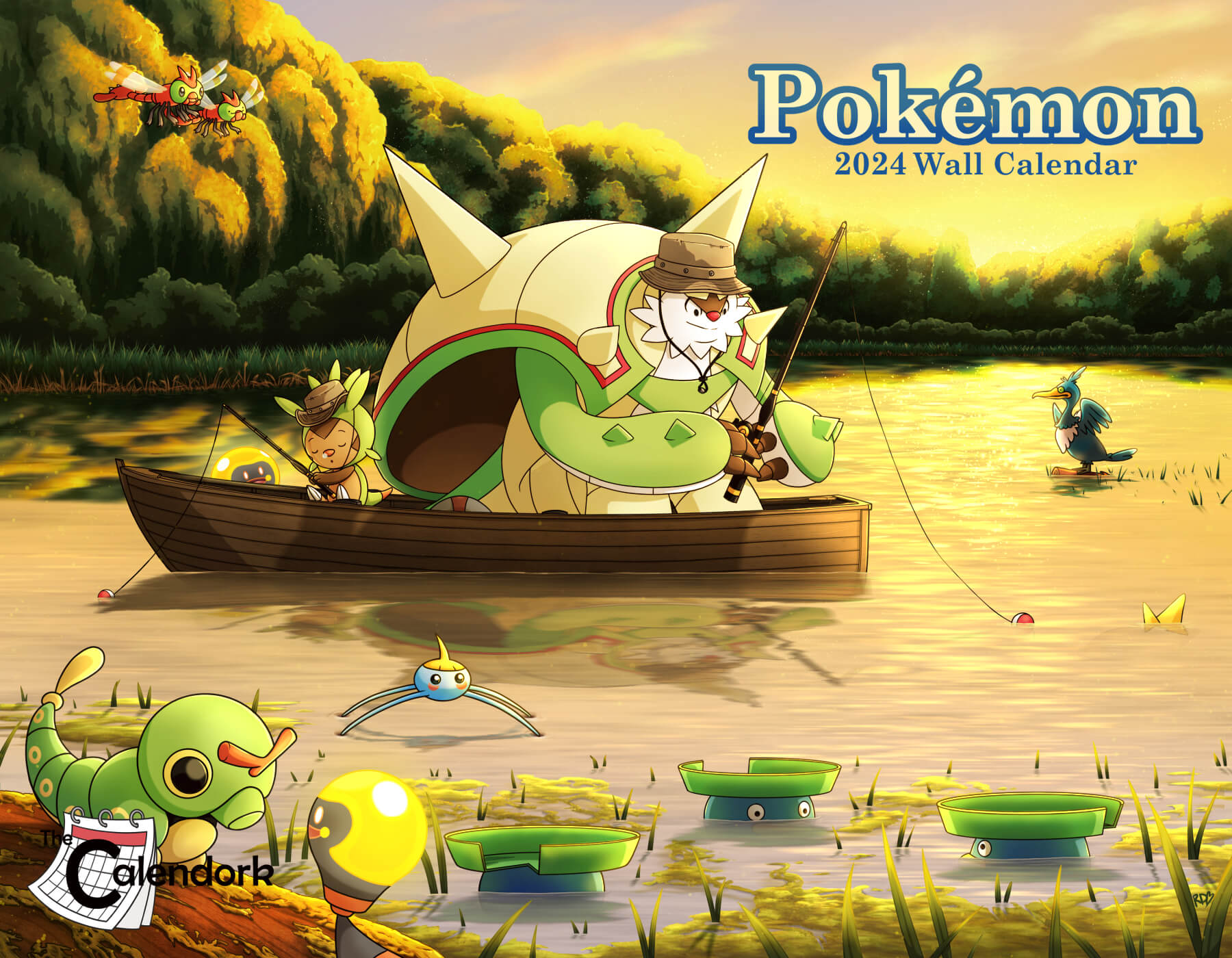 Pokemon Wall Calendar – The Calendork