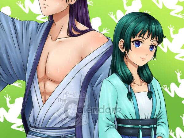 JinshixMaoMaoxFrogs Print