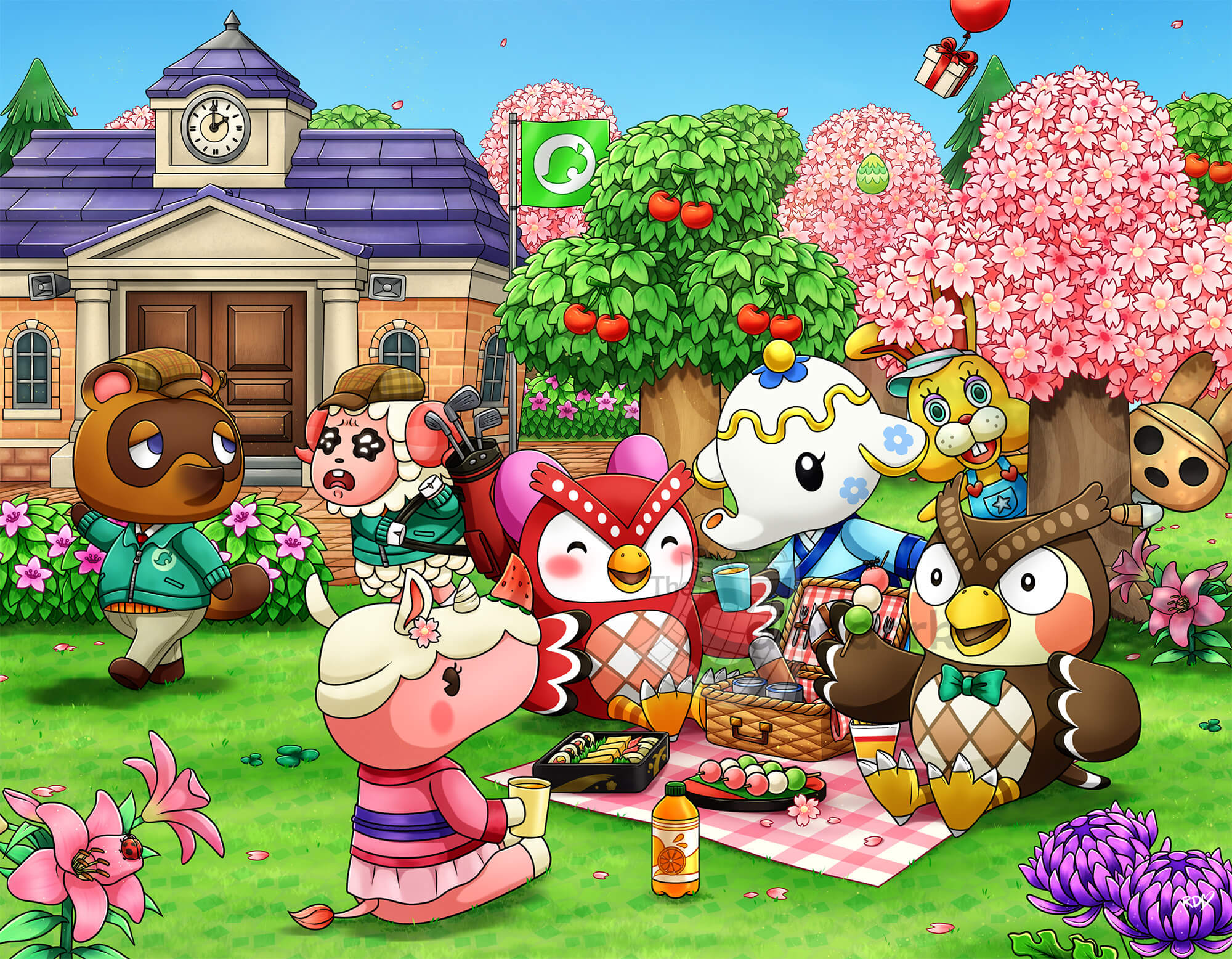 2027 Animal Crossing Wall Calendar - Image 6