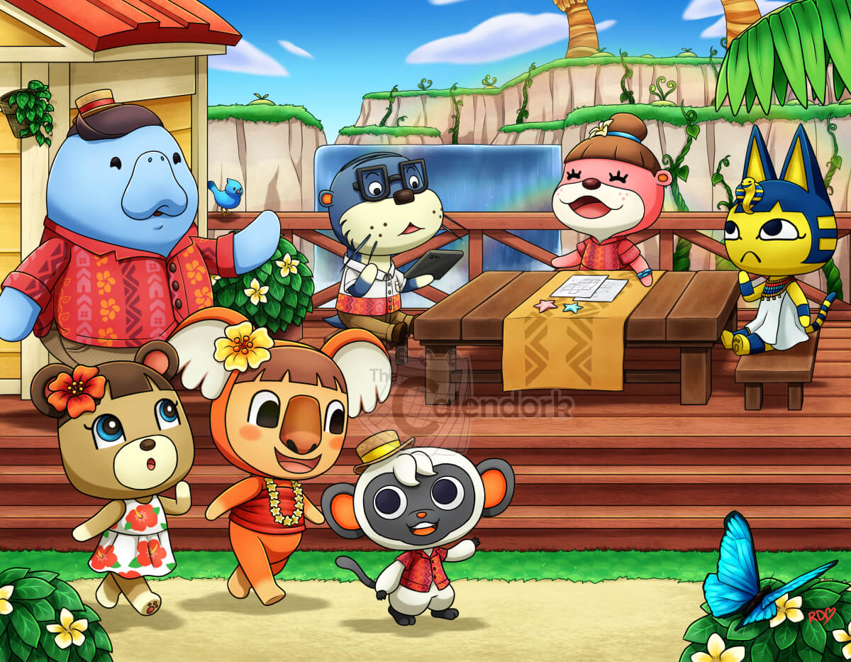 2027 Animal Crossing Wall Calendar - Image 7