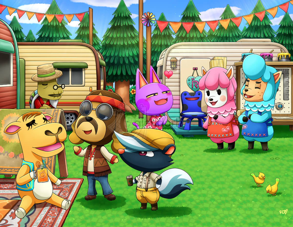 2027 Animal Crossing Wall Calendar - Image 8