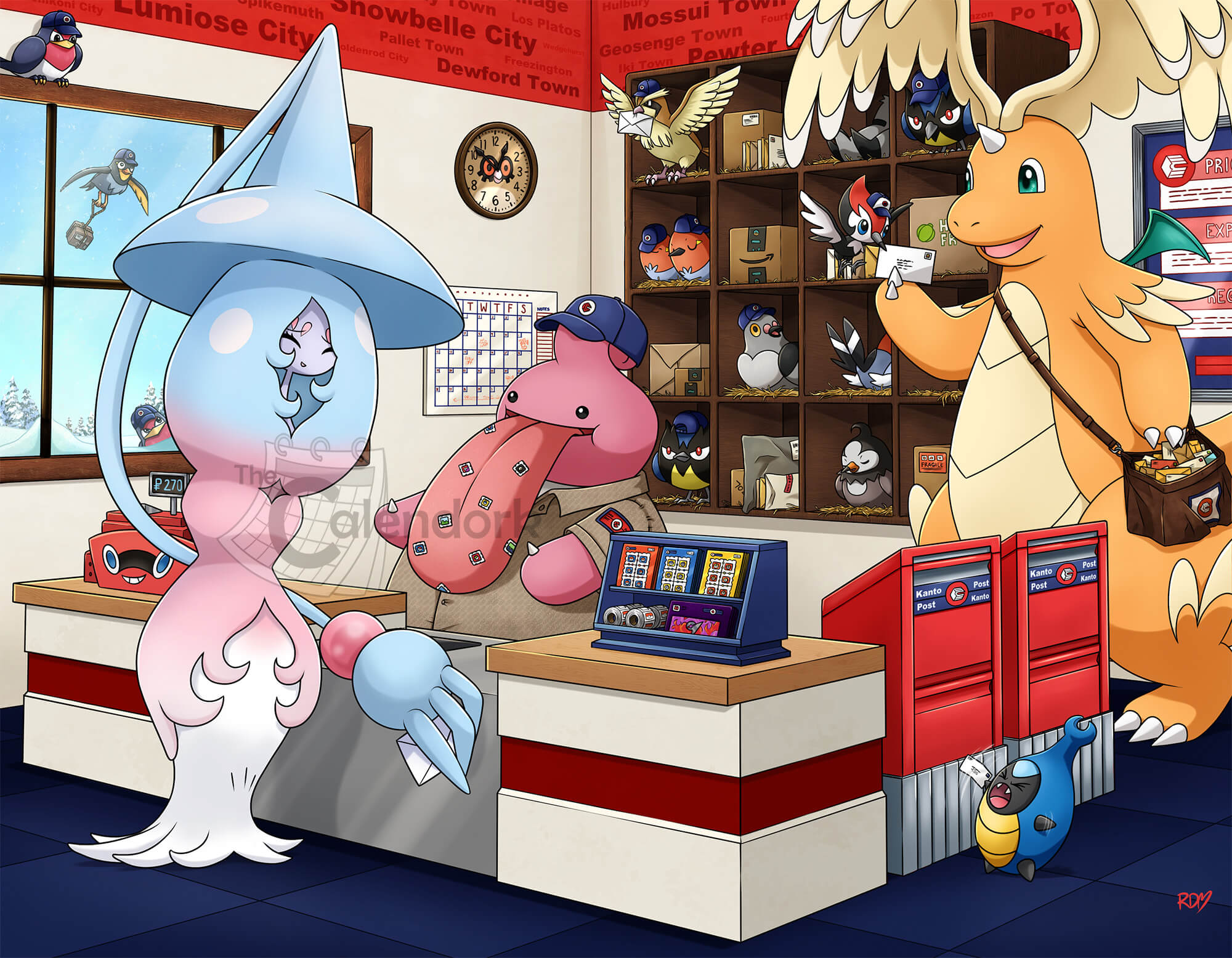 2027 Pokemon Wall Calendar - Image 13