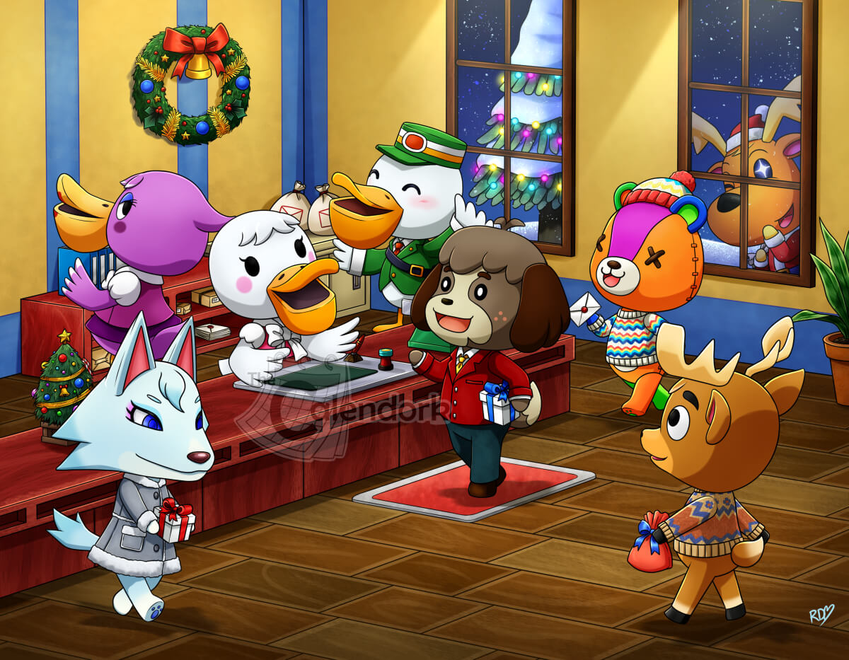 2027 Animal Crossing Wall Calendar - Image 13