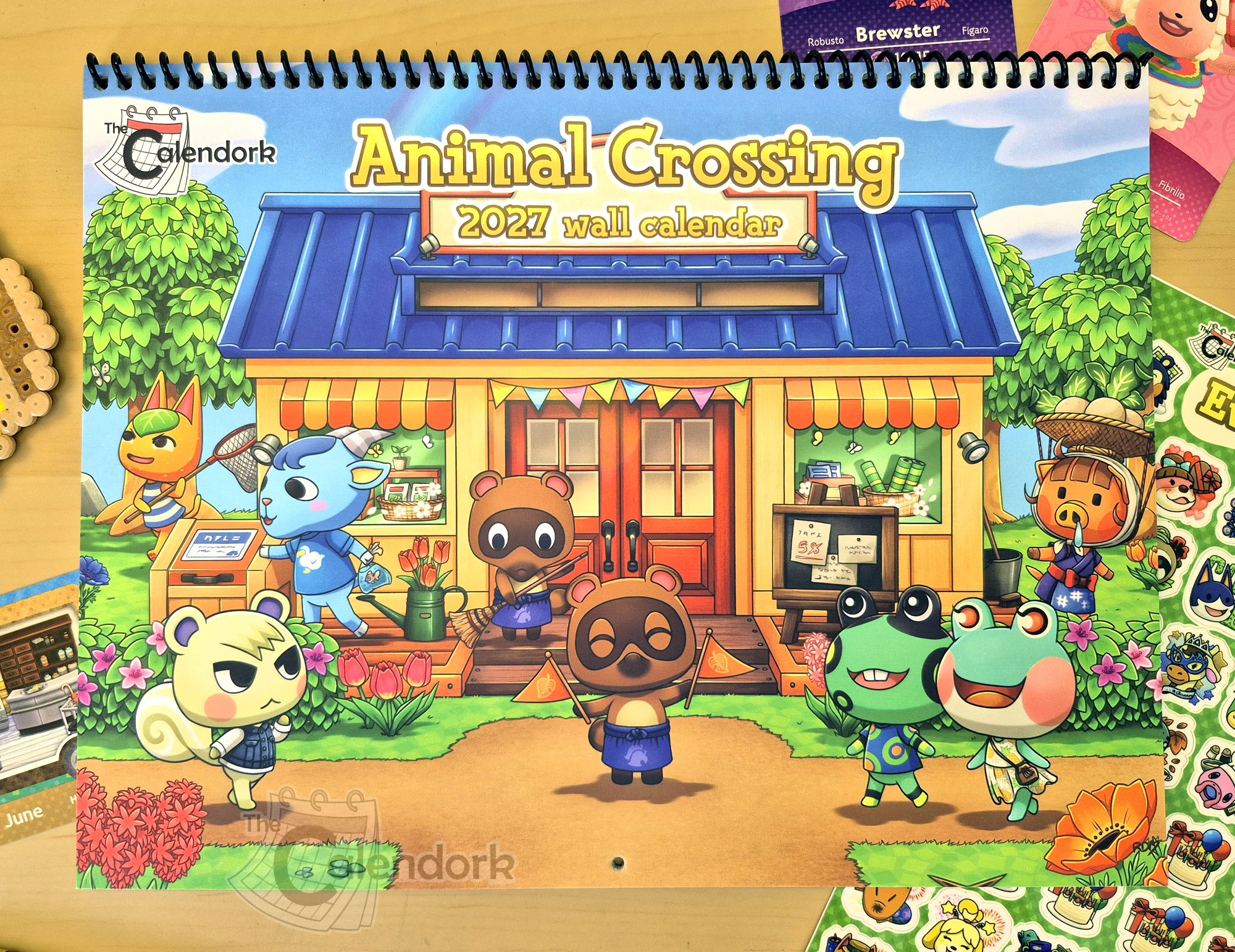 2027 Animal Crossing Wall Calendar - Image 4