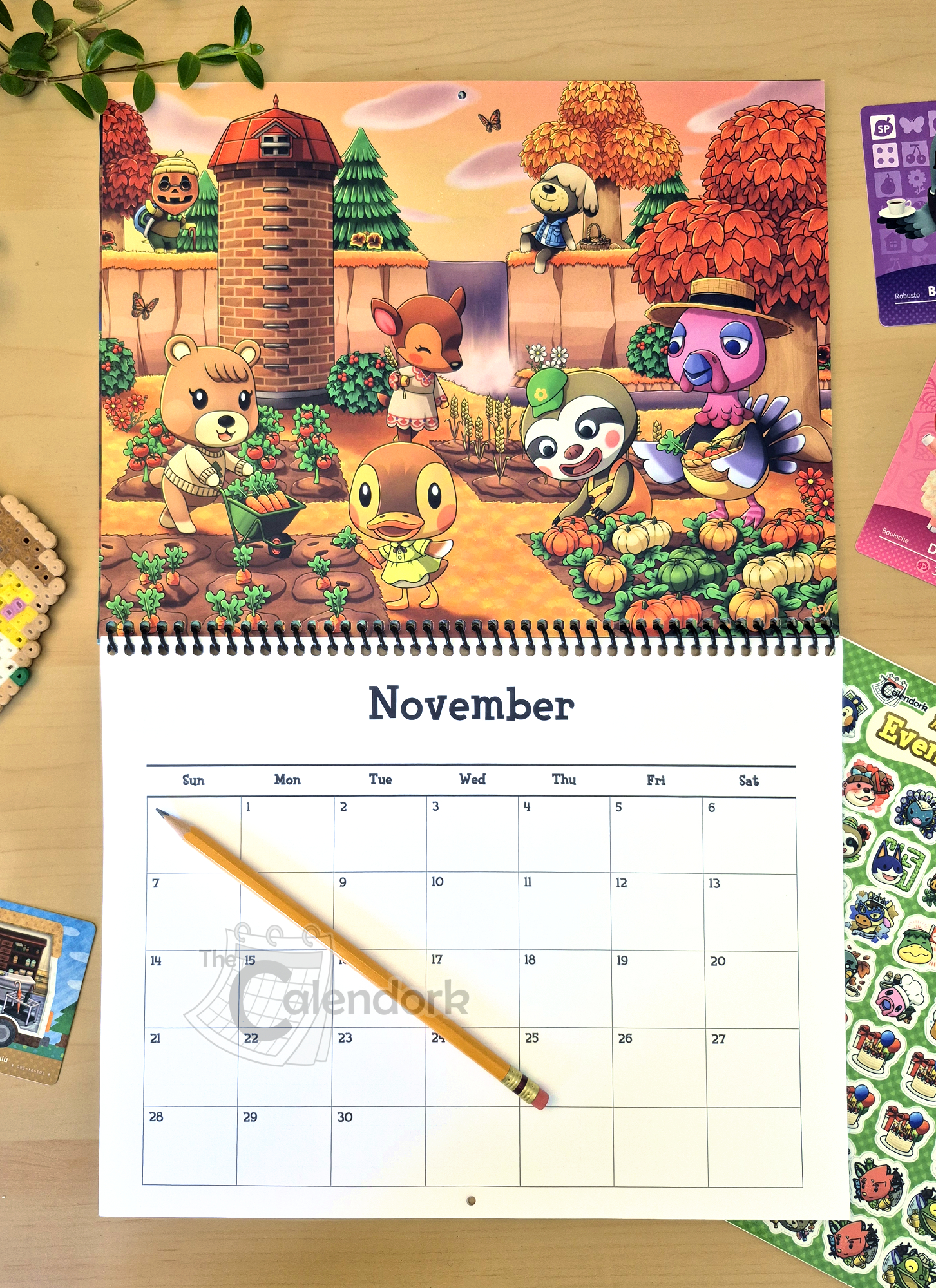 2027 Animal Crossing Wall Calendar - Image 3