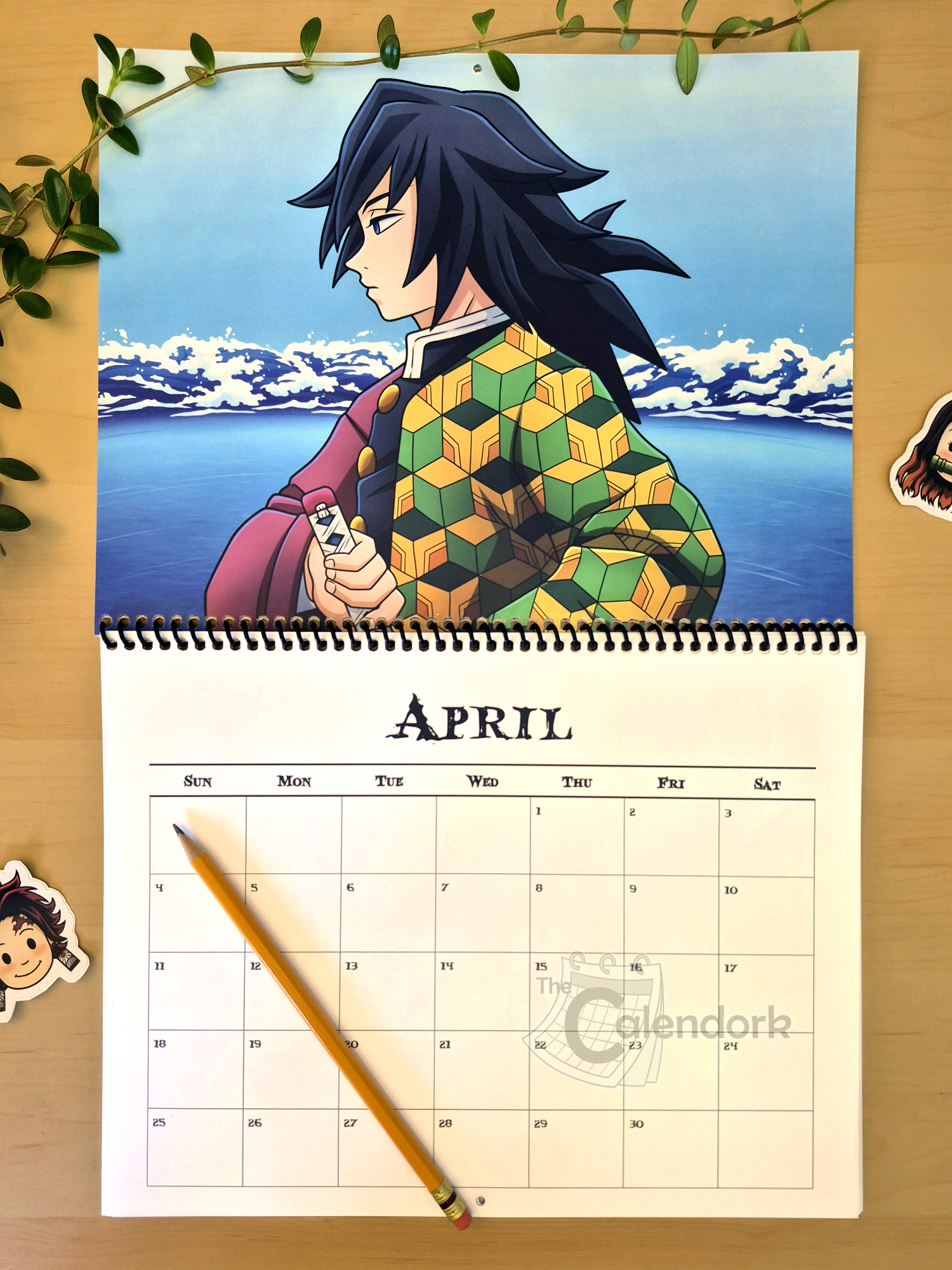 2027 Demon Slayer Wall Calendar - Image 3