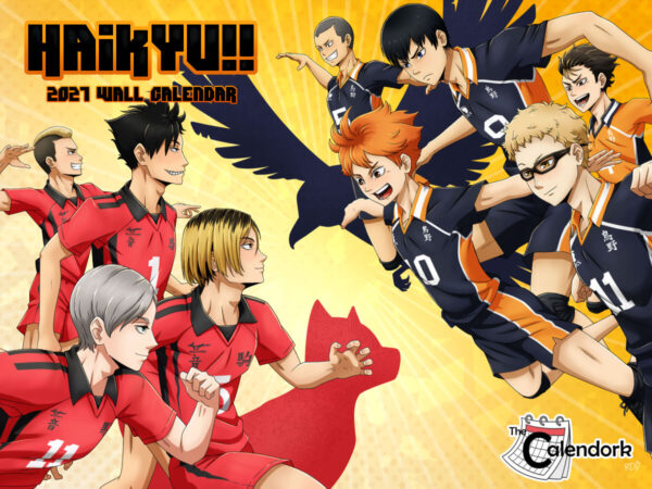2027 Haikyu!! Wall Calendar