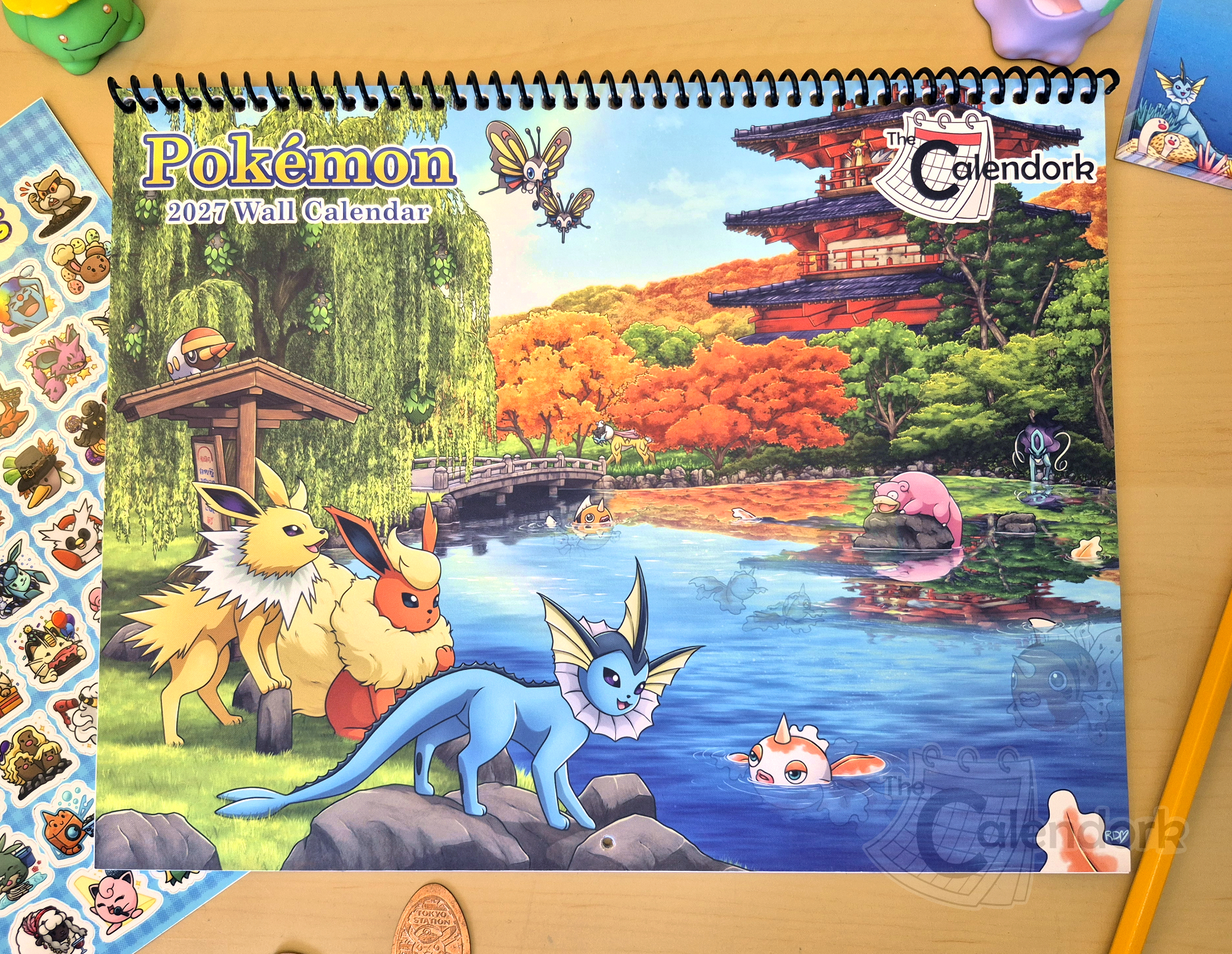2027 Pokemon Wall Calendar - Image 4