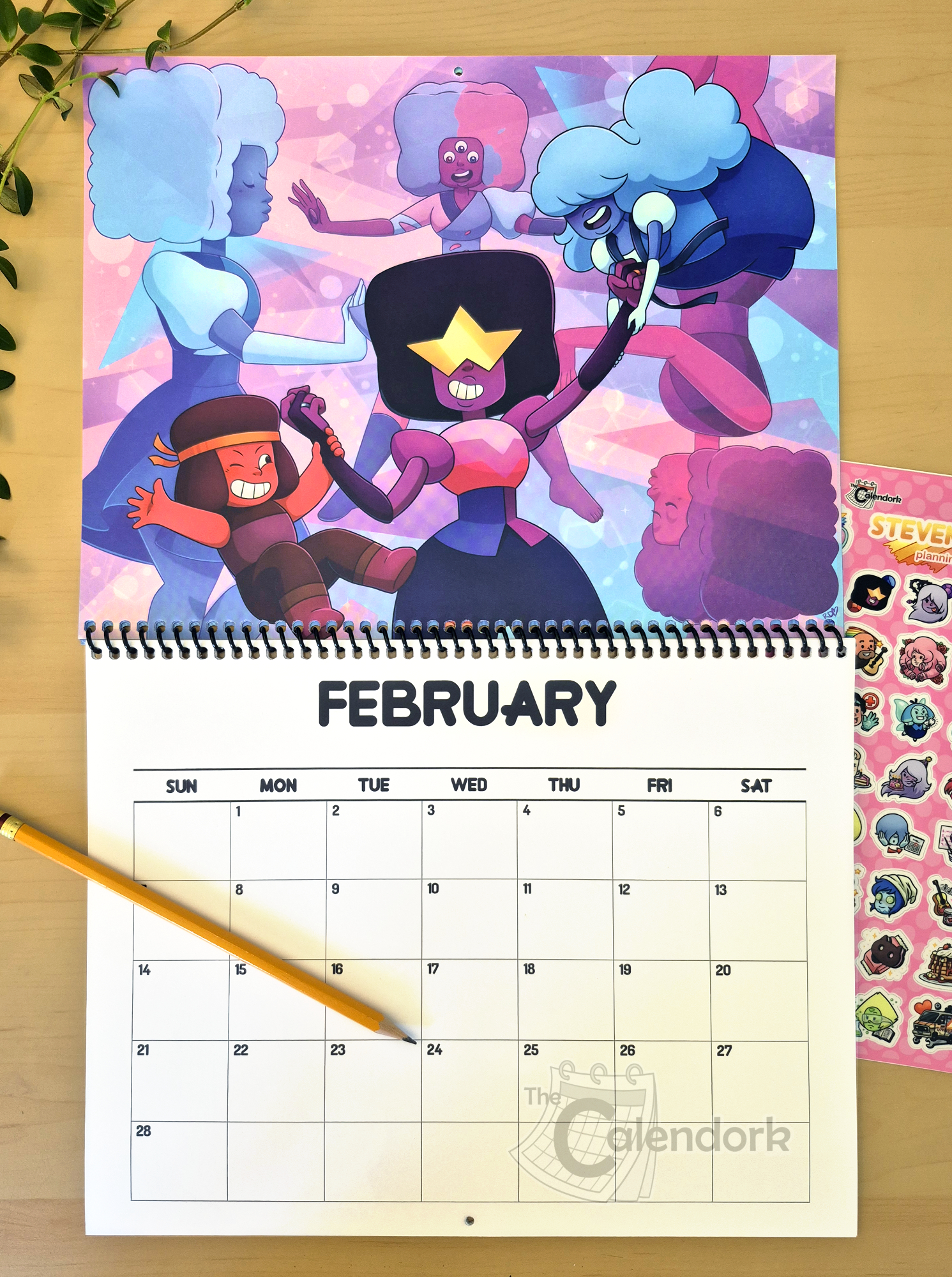 2027 Steven Universe Wall Calendar - Image 3